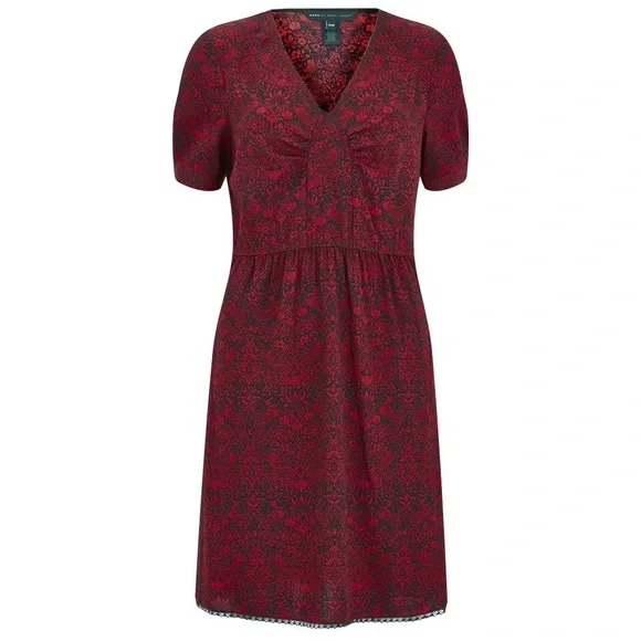 chinese dress ladies Marc Jacobs striped lace dress – Vival Studios